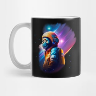 a monkey in outer space Mug